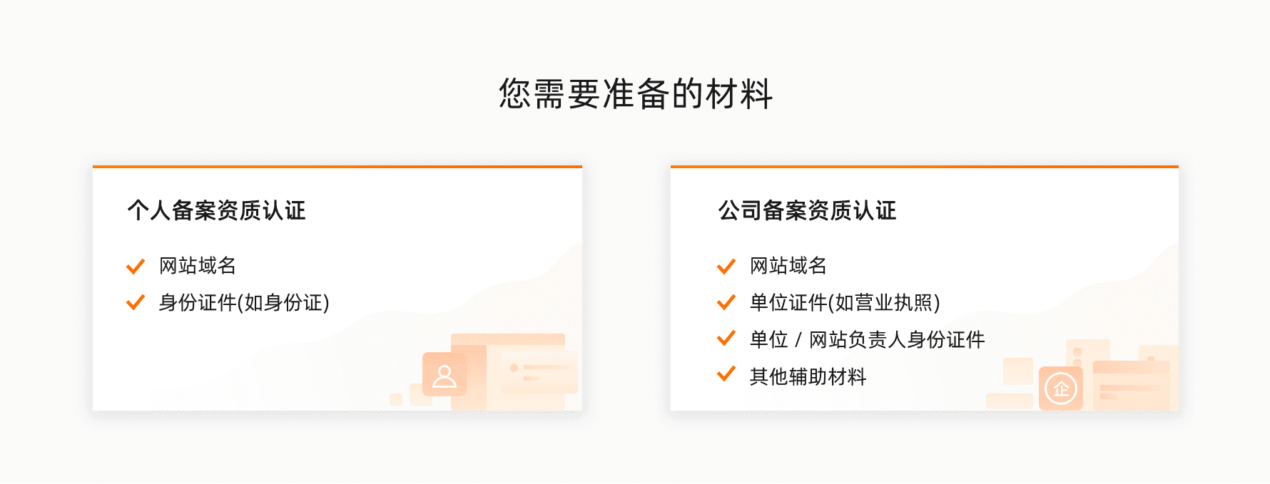 網(wǎng)站ICP備案需要準備哪些資料